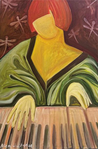 Nina Urushadze Piano Red Head