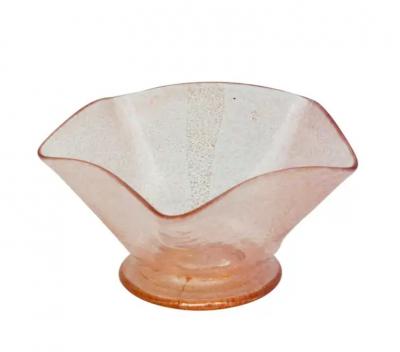 Ninety Two Pieces of Pink Venetian Glass