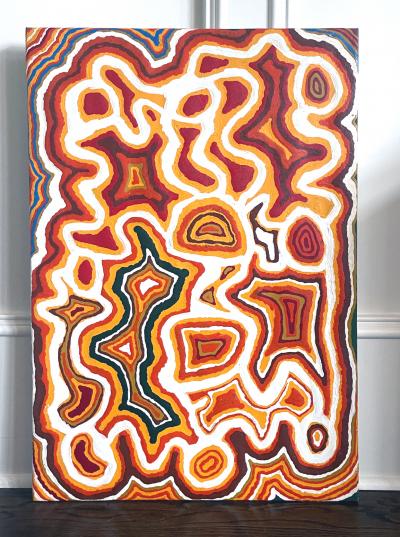 Ningie Nangala Australian Aboriginal Painting Piari by NIngie Nangala