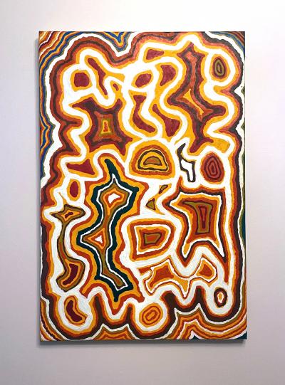 Ningie Nangala Australian Aboriginal Painting Piari by NIngie Nangala