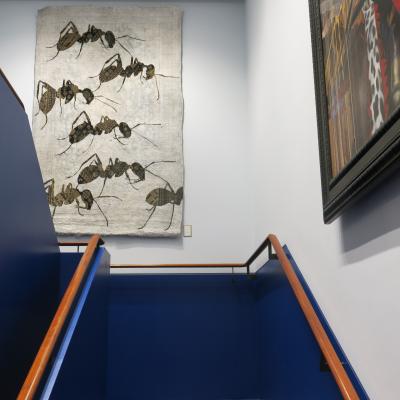 No mi Kiss ANTS tapestry