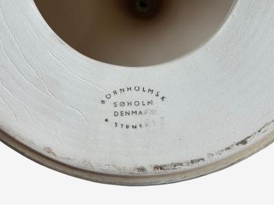 Noomi Backhausen Table Lamp Green Ceramic Denmark 1960s