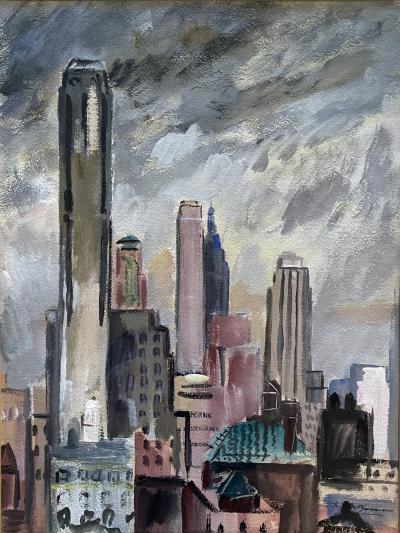 Nora Allison McGuiness New York Skyline