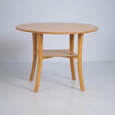 Nordic Modern Coffee Side Table in Birch Finland 1950s