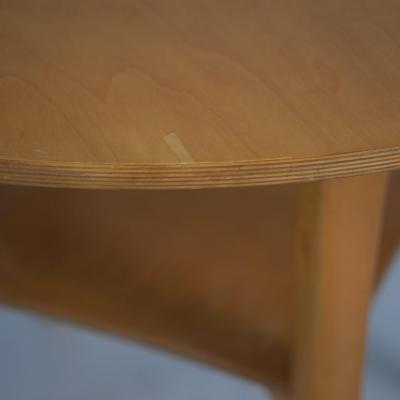 Nordic Modern Coffee Side Table in Birch Finland 1950s