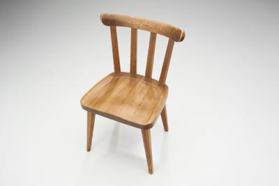 Nordiska Kompaniet Pine Eker Chairs Sweden 1930s