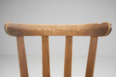 Nordiska Kompaniet Pine Eker Chairs Sweden 1930s