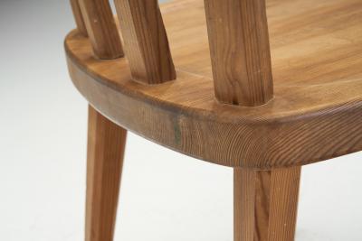 Nordiska Kompaniet Pine Eker Chairs Sweden 1930s