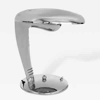 Norman Bel Geddes Cobra Desk Lamp by Norman Bel Geddes