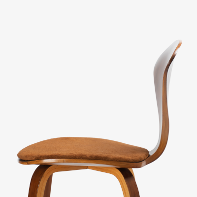 Norman Cherner Cherner Barstools With Italian Suede Seats by Norman Cherner Set of 4