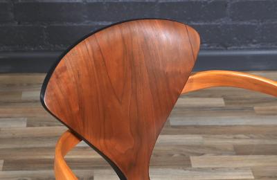 Norman Cherner Mid Century Pretzel Arm Chair by Norman Cherner for Plycraft