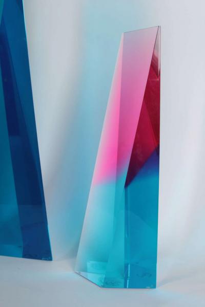 Norman Mercer Norman Mercer Lucite Blade Sculpture