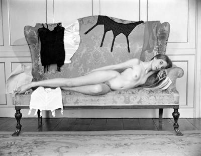 Norman Parkinson Nude model for Vogue