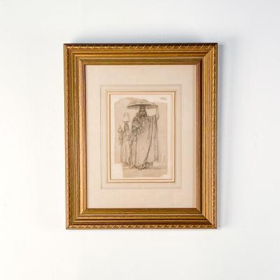 North African Peasant Woman with Child by Gustave Achille Guillaumet