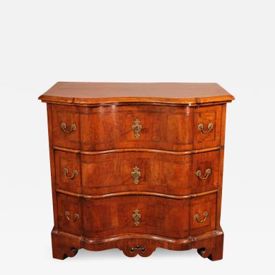 North Of Italy Walnut Commode 18th Century