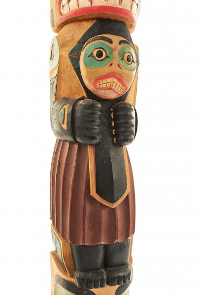 North Western style Carved Totem Pole