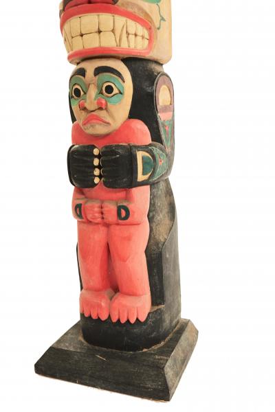North Western style Carved Totem Pole