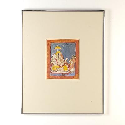 Northern Indian Painting Scene of Lord Ganesh 19th Century