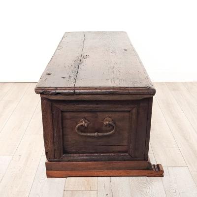 Northern Italian Coffer with Gothic Decoration circa 1730