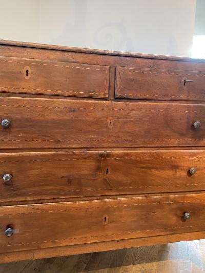 Northern Italian Walnut Commode Circa 1800