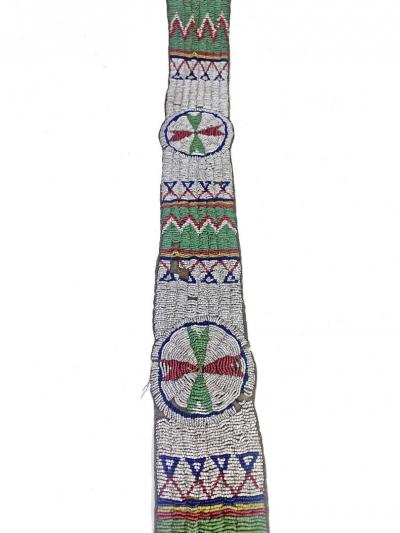 Northern Plains beaded blanket trip