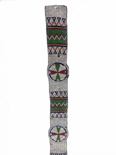 Northern Plains beaded blanket trip
