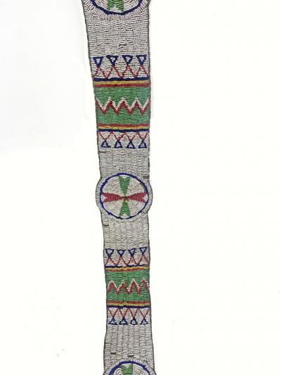 Northern Plains beaded blanket trip
