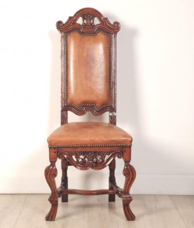 Norwegian Baroque Chair circa 1700