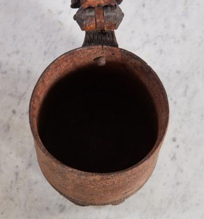 Norwegian Burlwood Tankard dated 1707