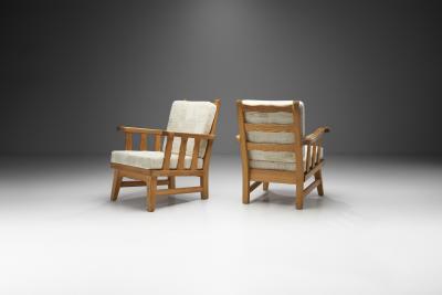Norwegian Pine Armchairs by Krogen s M bler Norway 1950s