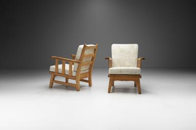 Norwegian Pine Armchairs by Krogen s M bler Norway 1950s