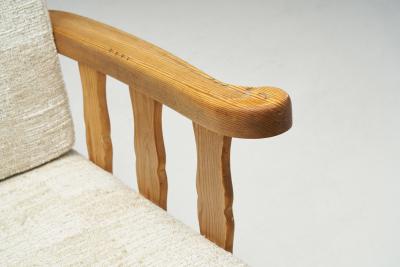 Norwegian Pine Armchairs by Krogen s M bler Norway 1950s