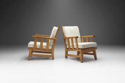 Norwegian Pine Armchairs by Krogen s M bler Norway 1950s