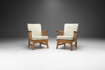 Norwegian Pine Armchairs by Krogen s M bler Norway 1950s
