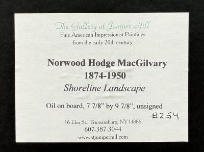Norwood Hodge MacGilvary Shoreline Landscape 