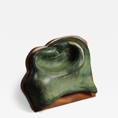Nostril from a bronze statue of a horse