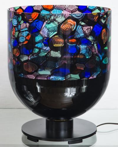 Noti Massari Very Large 20th Century Multicolor Uplight by Noti Massari