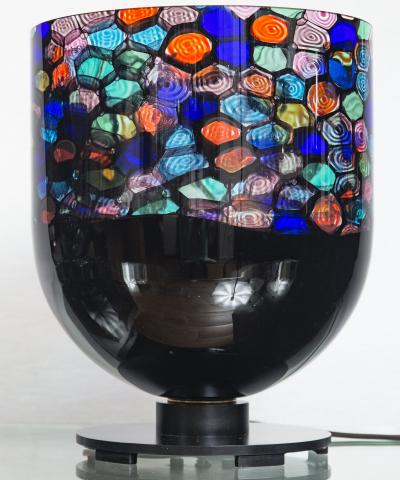 Noti Massari Very Large 20th Century Multicolor Uplight by Noti Massari