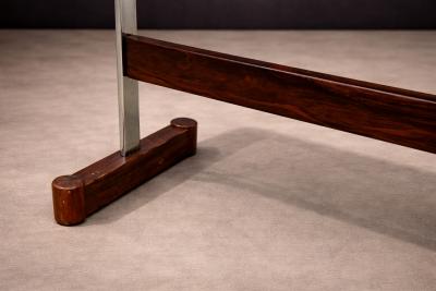 Novo Rumo Bar in Hardwood Metal Novo Rumo 1960s
