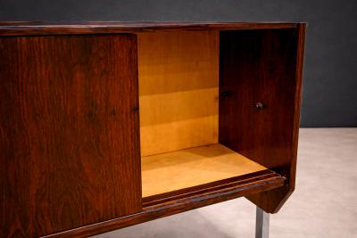 Novo Rumo Bar in Hardwood Metal Novo Rumo 1960s