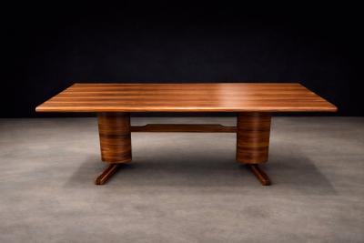 Novo Rumo Dining Table in Cavi na Wood by Novo Rumo Brazilian Modern 1960s