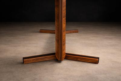 Novo Rumo Dining Table in Cavi na Wood by Novo Rumo Brazilian Modern 1960s