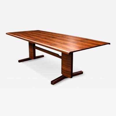 Novo Rumo Dining Table in Cavi na Wood by Novo Rumo Brazilian Modern 1960s