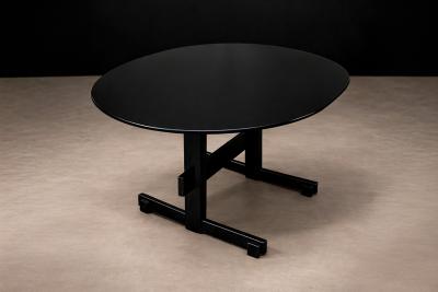 Novo Rumo Extendable Table with Ebony Finish Novo Rumo 1960s