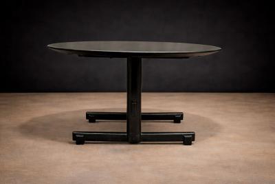 Novo Rumo Extendable Table with Ebony Finish Novo Rumo 1960s