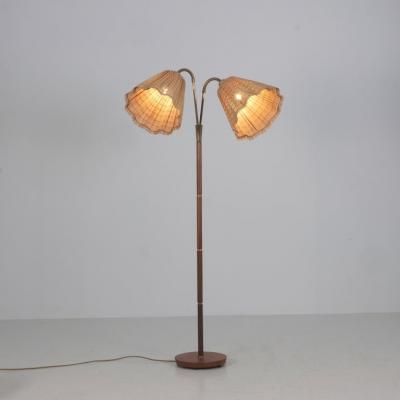 Nybro Armaturfabrik Mid Century Modern Adjustable Floor Lamp Nybro Armaturfabrik NAF Sweden 1950s