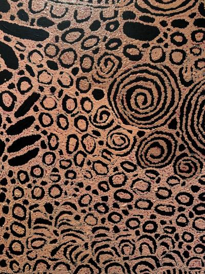Nyurapayia Nampitjinpa Australian Aboriginal Dreamtime Painting Nyurapayia Nampitjinpa