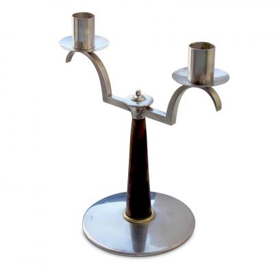 O H Lagerstedt Pair of Candelabra by O H Lagerstedt AB Eskiltuna