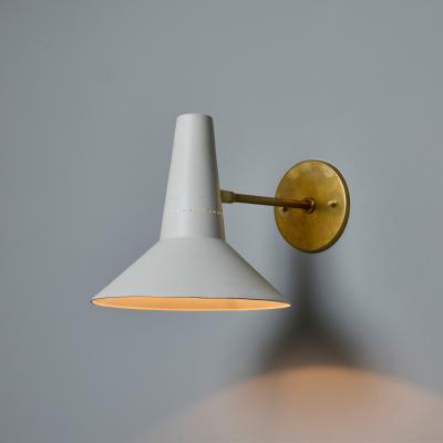 O Luce Large 1950s Giuseppe Ostuni Articulating Arm Sconce for O Luce