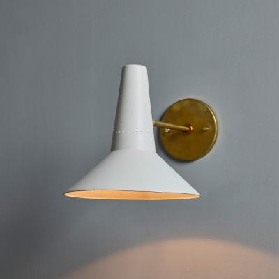 O Luce Large 1950s Giuseppe Ostuni Articulating Arm Sconce for O Luce